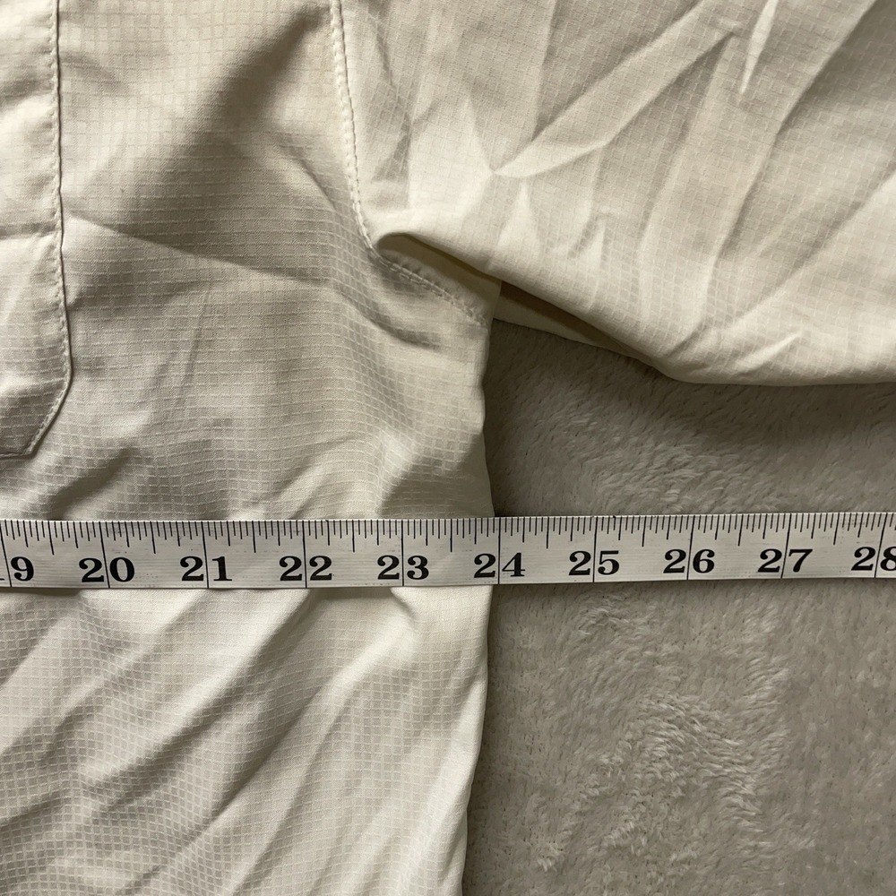 Columbia PFG Men's XL White Fishing Shirt Lot of 2 Long Sleeve Vented Outdoors - Picture 7 of 16